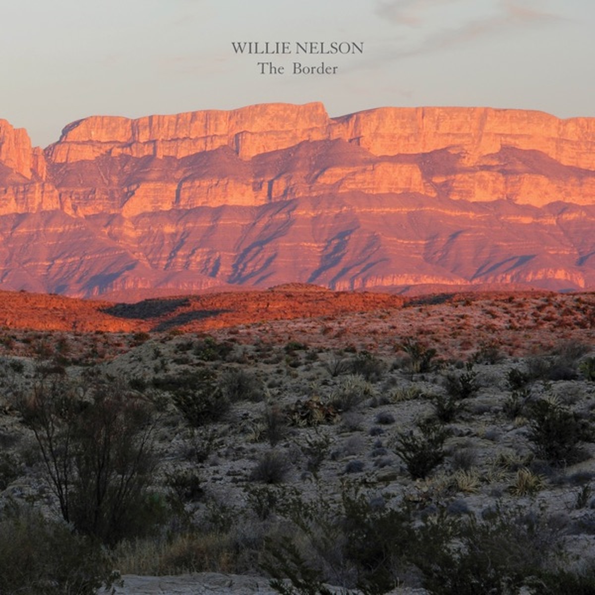 The Border (album) by Willie Nelson album cover