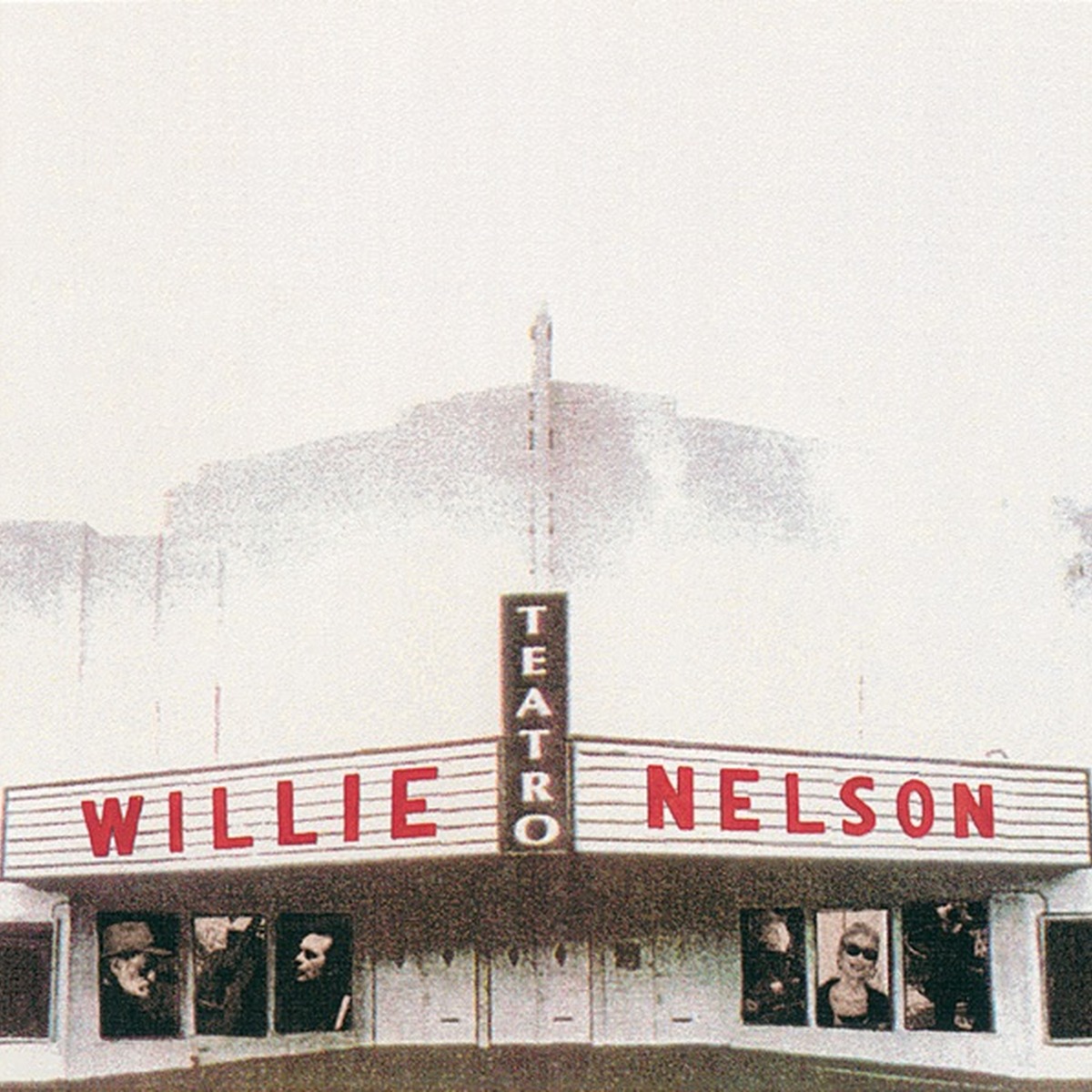 Teatro by Willie Nelson album cover