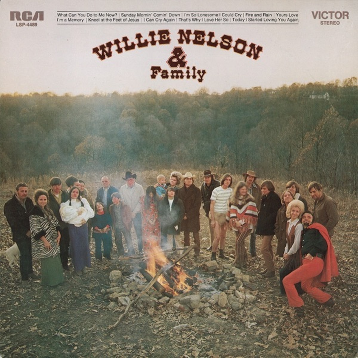 Willie Nelson and Family by Willie Nelson album cover