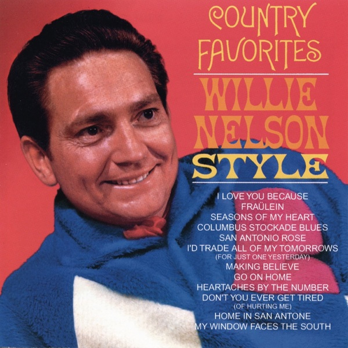 Country Favorites – Willie Nelson Style by Willie Nelson album cover