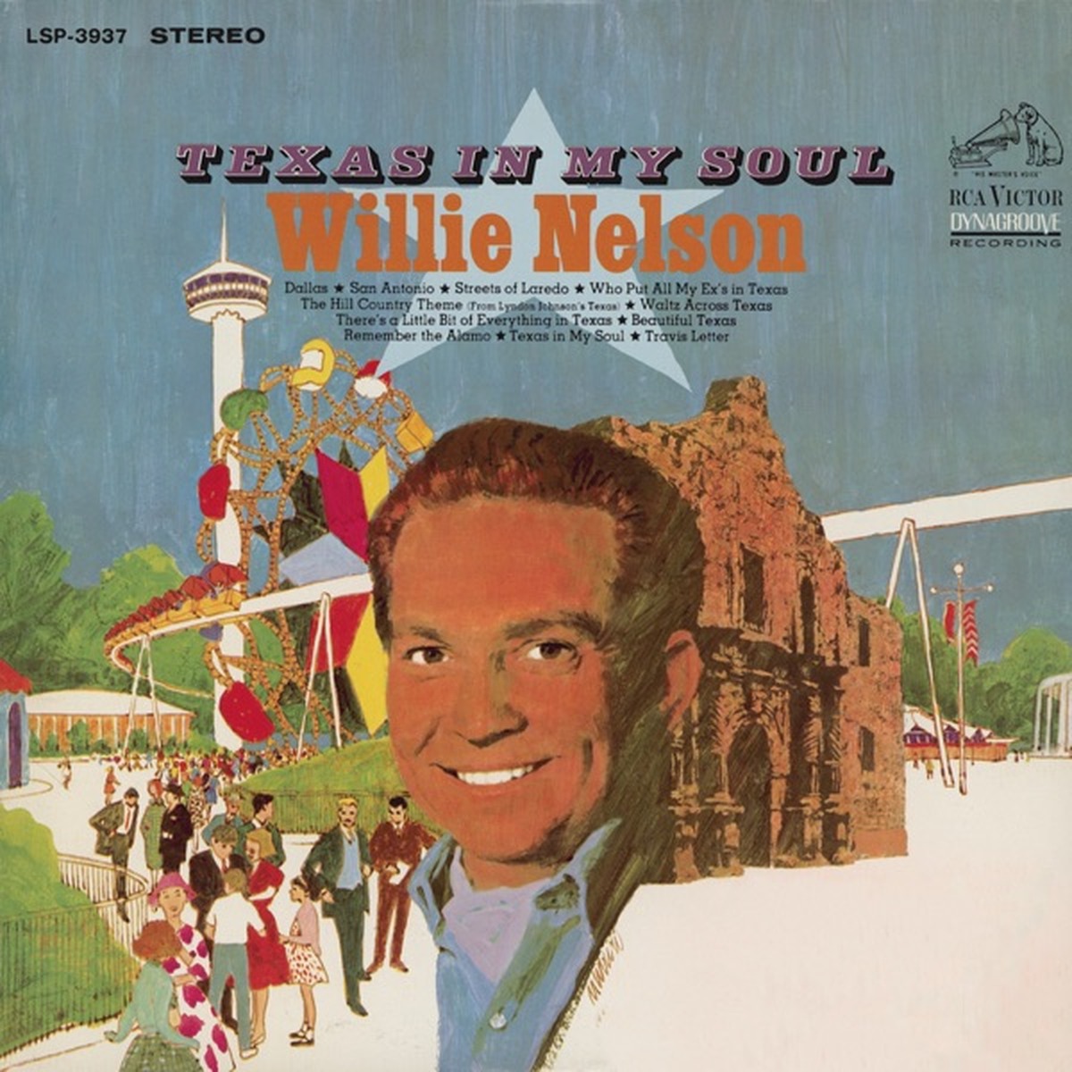 Texas in My Soul by Willie Nelson album cover