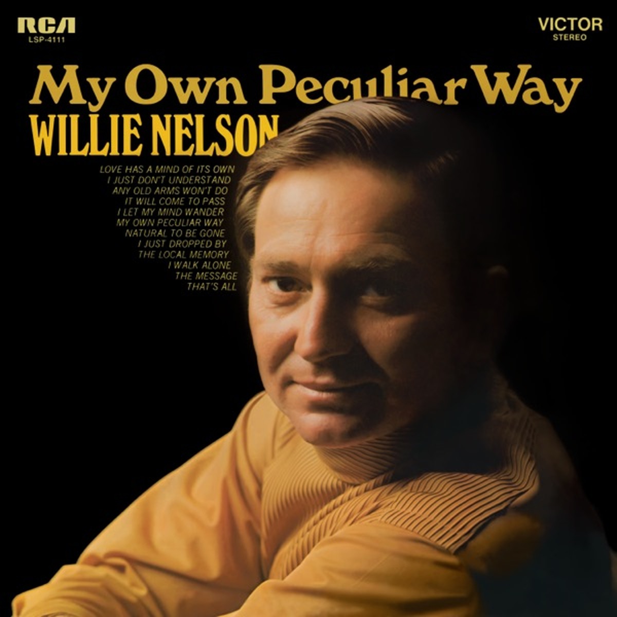 My Own Peculiar Way by Willie Nelson album cover