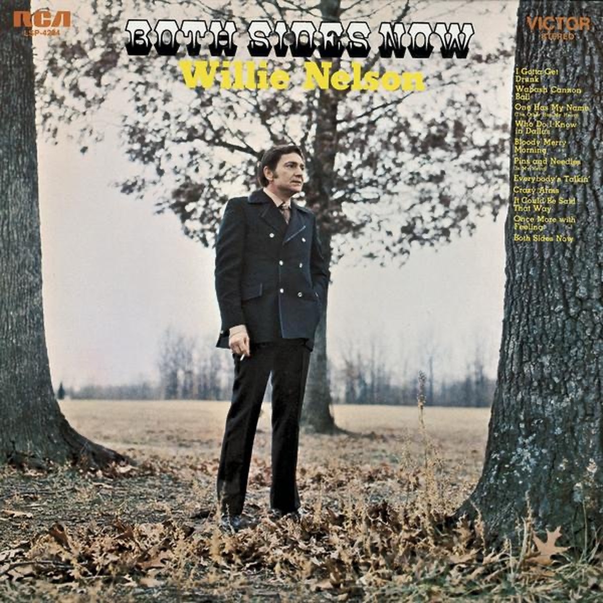 Both Sides Now by Willie Nelson album cover