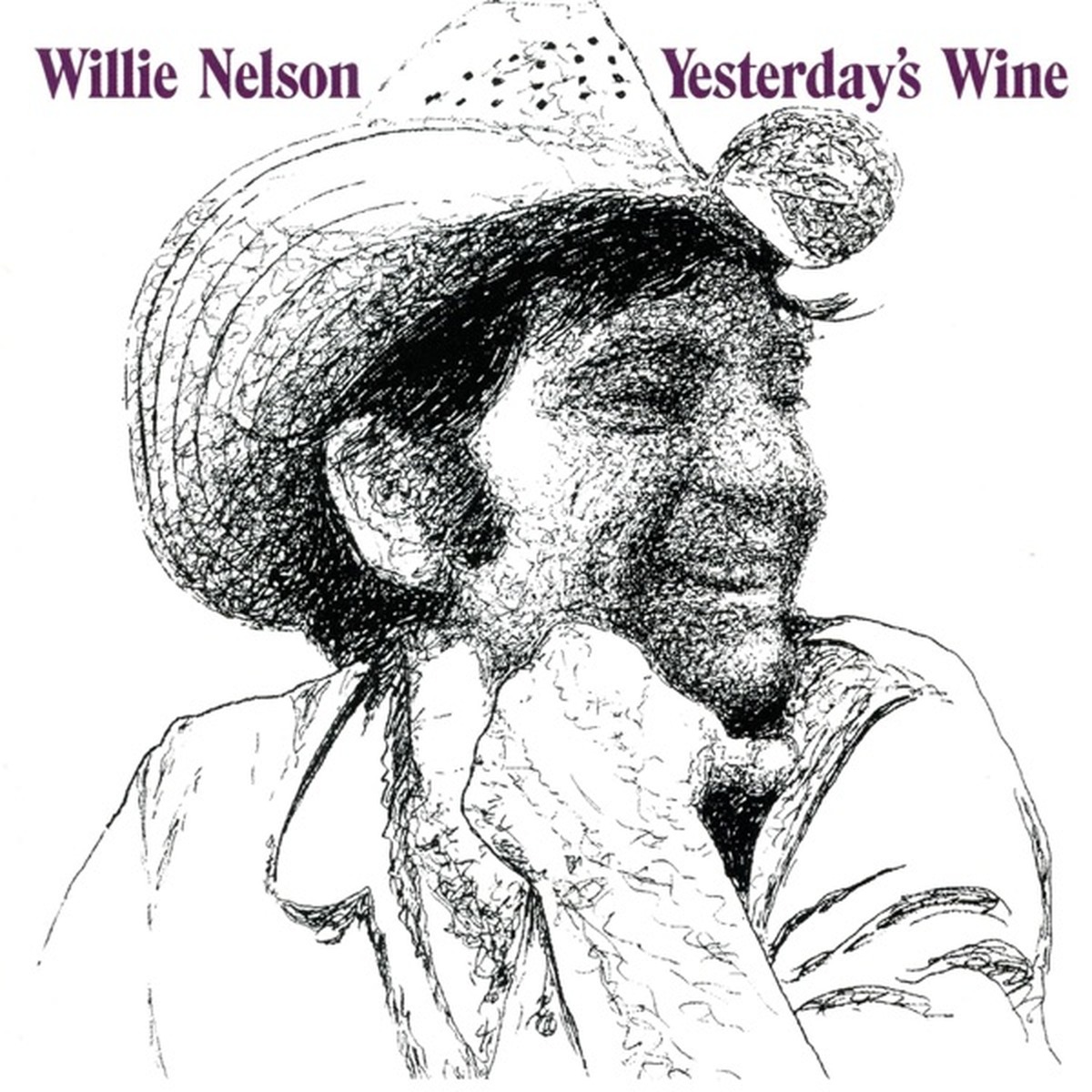 Yesterday's Wine by Willie Nelson album cover