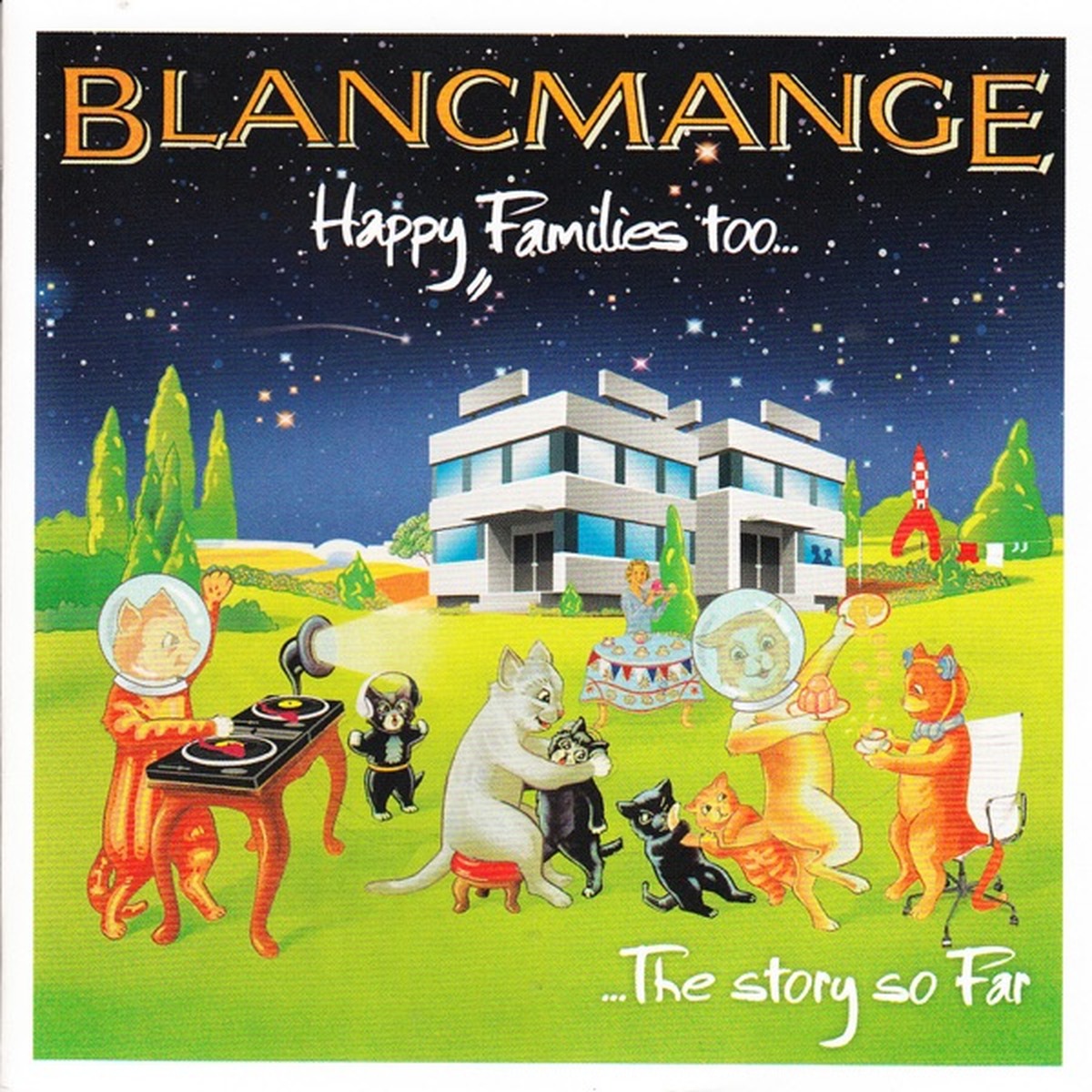 Happy Families Too... by Blancmange album cover