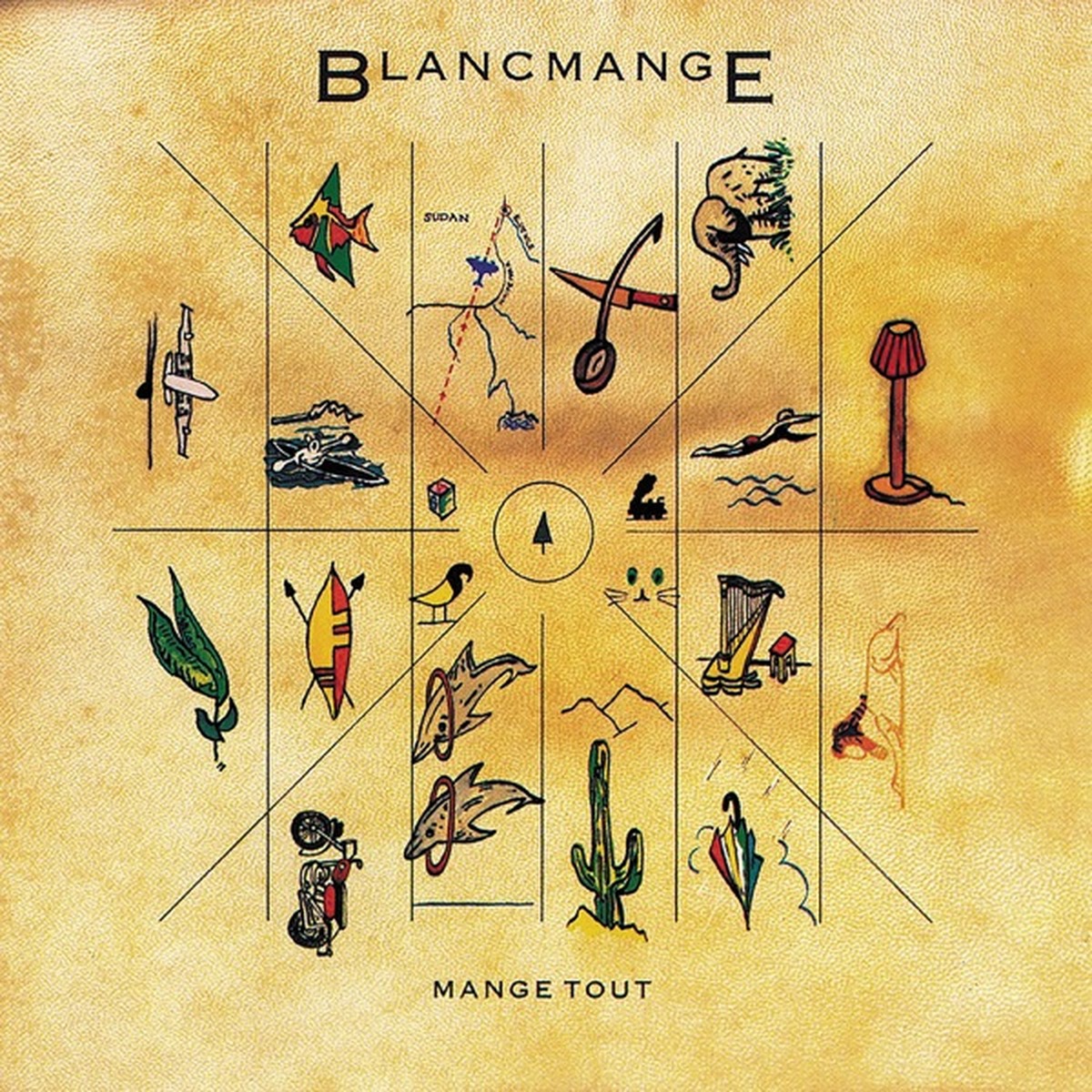 Mange Tout by Blancmange album cover