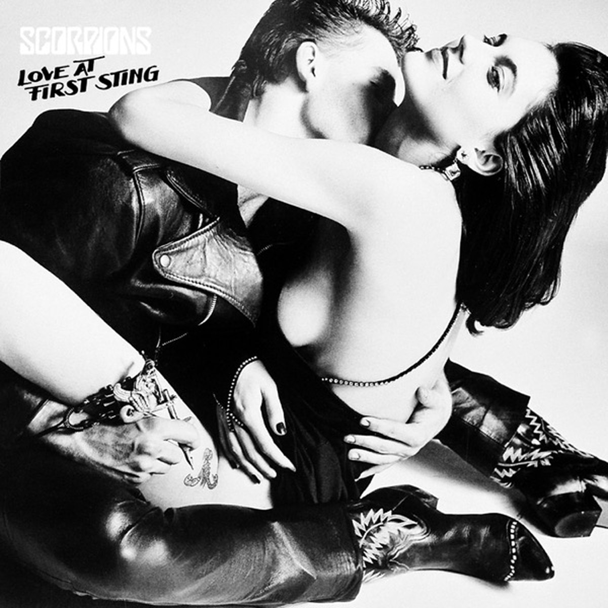 Love at First Sting by Scorpions album cover