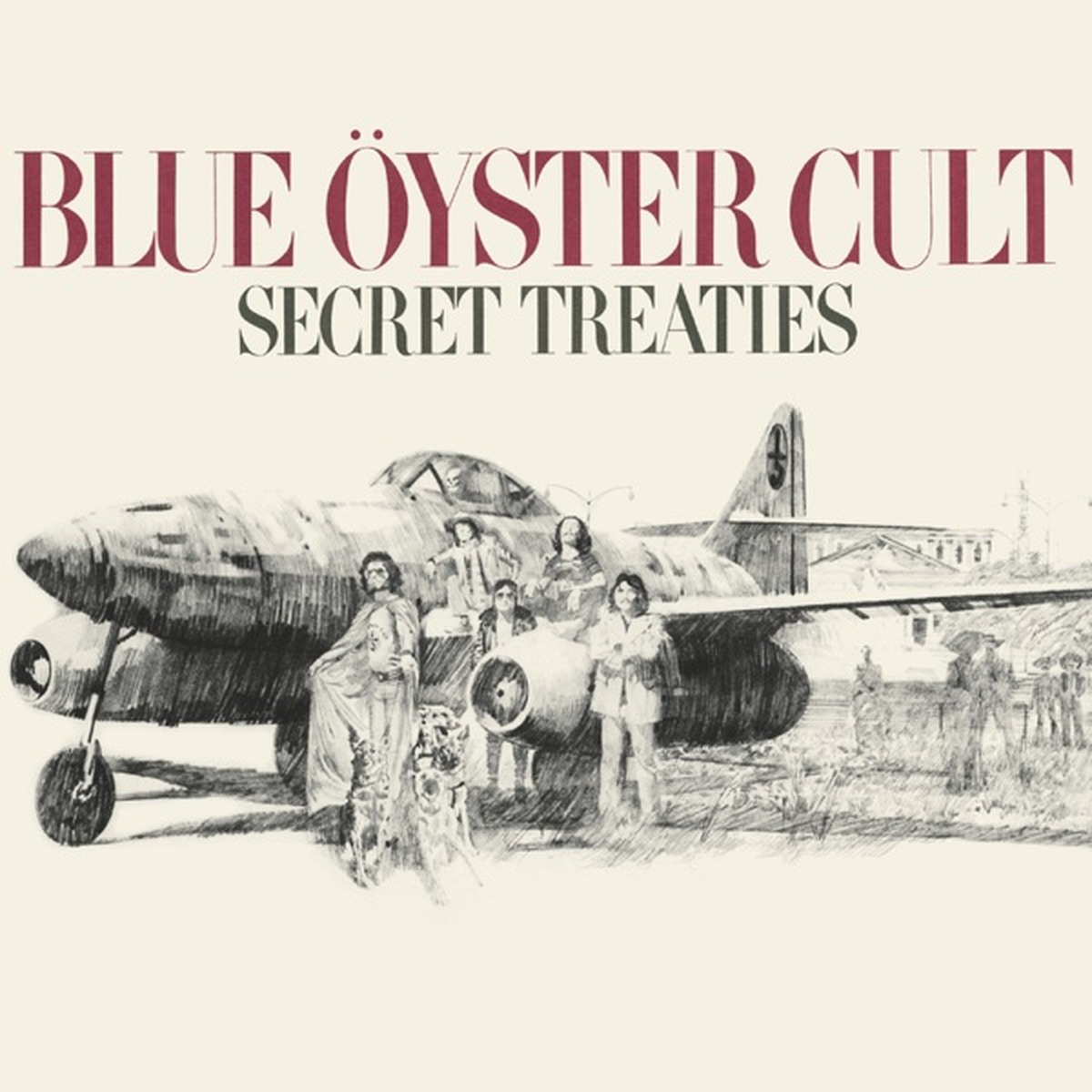 Secret Treaties by Blue Öyster Cult album cover