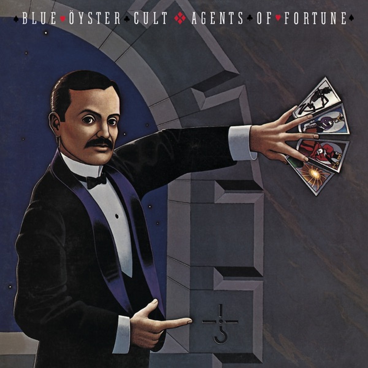Agents of Fortune by Blue Öyster Cult album cover