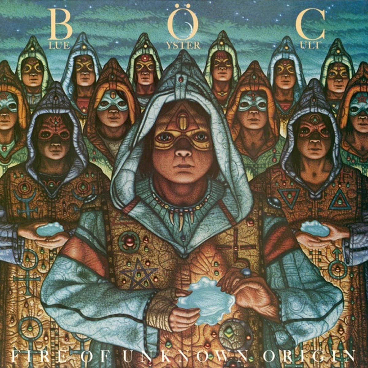 Fire of Unknown Origin by Blue Öyster Cult album cover