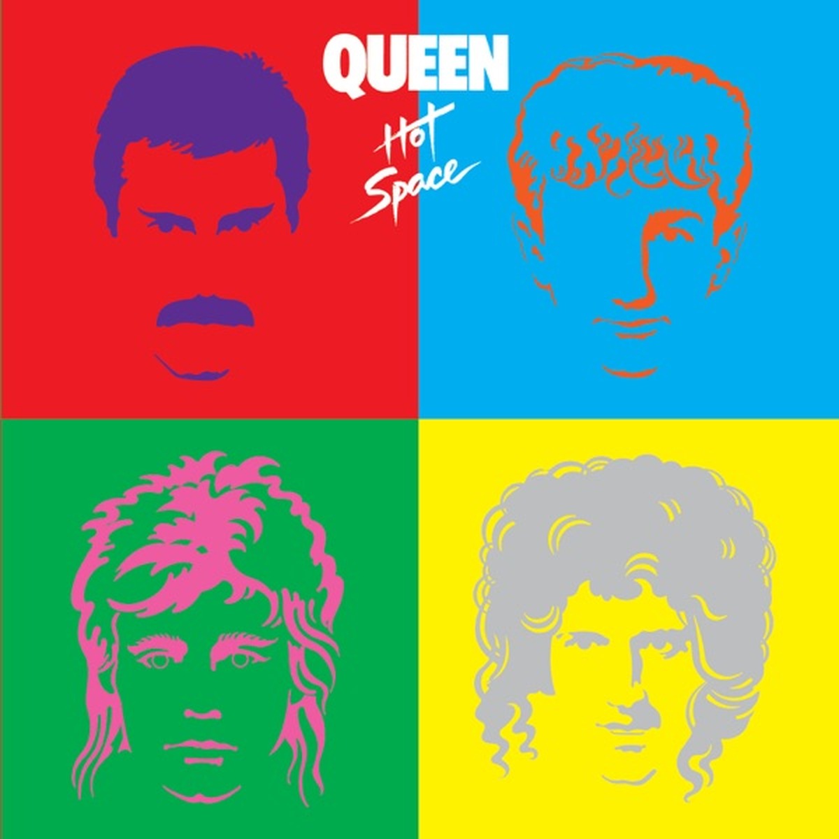 Hot Space by Queen album cover