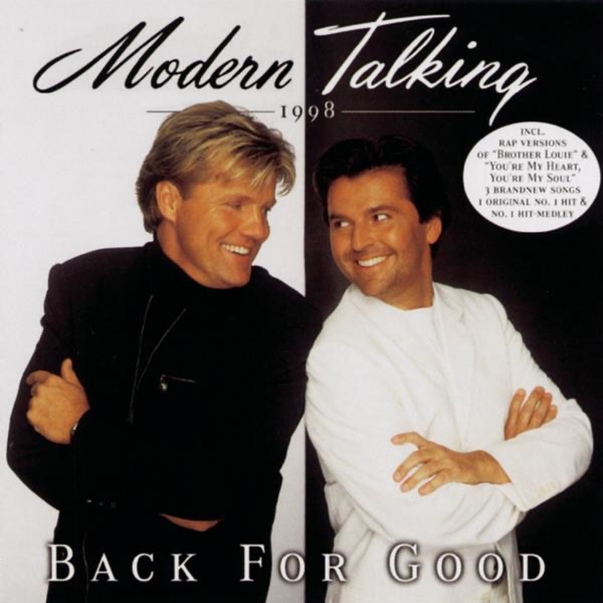 Back for Good by Modern Talking album cover