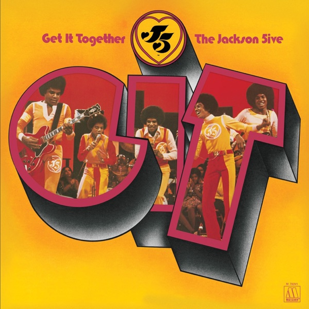 G.I.T.: Get It Together by The Jackson 5 album cover