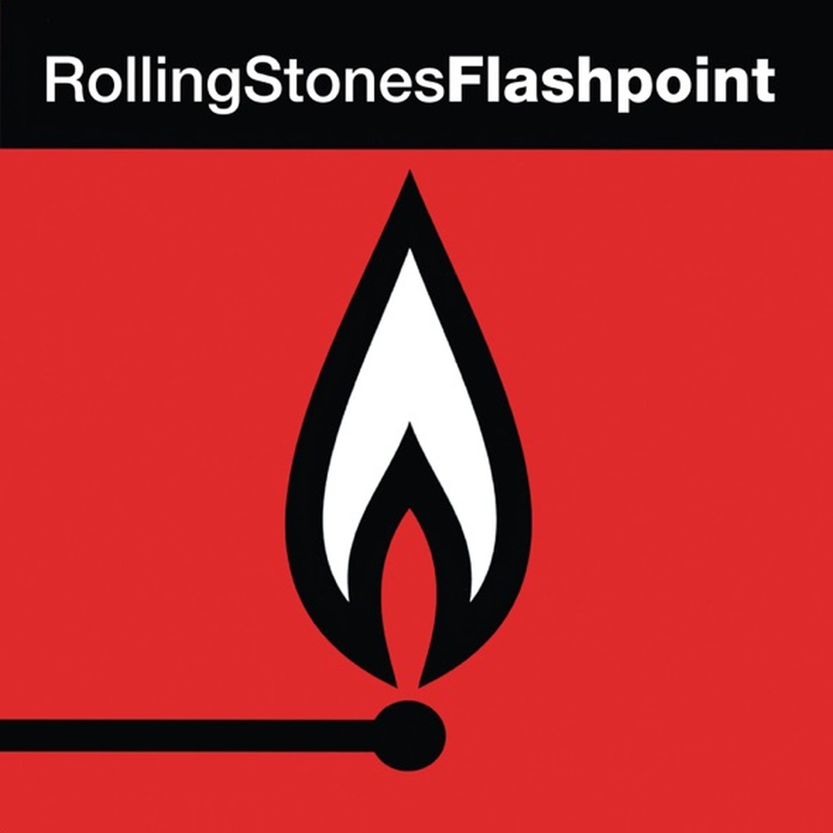 Flashpoint (album) by The Rolling Stones album cover