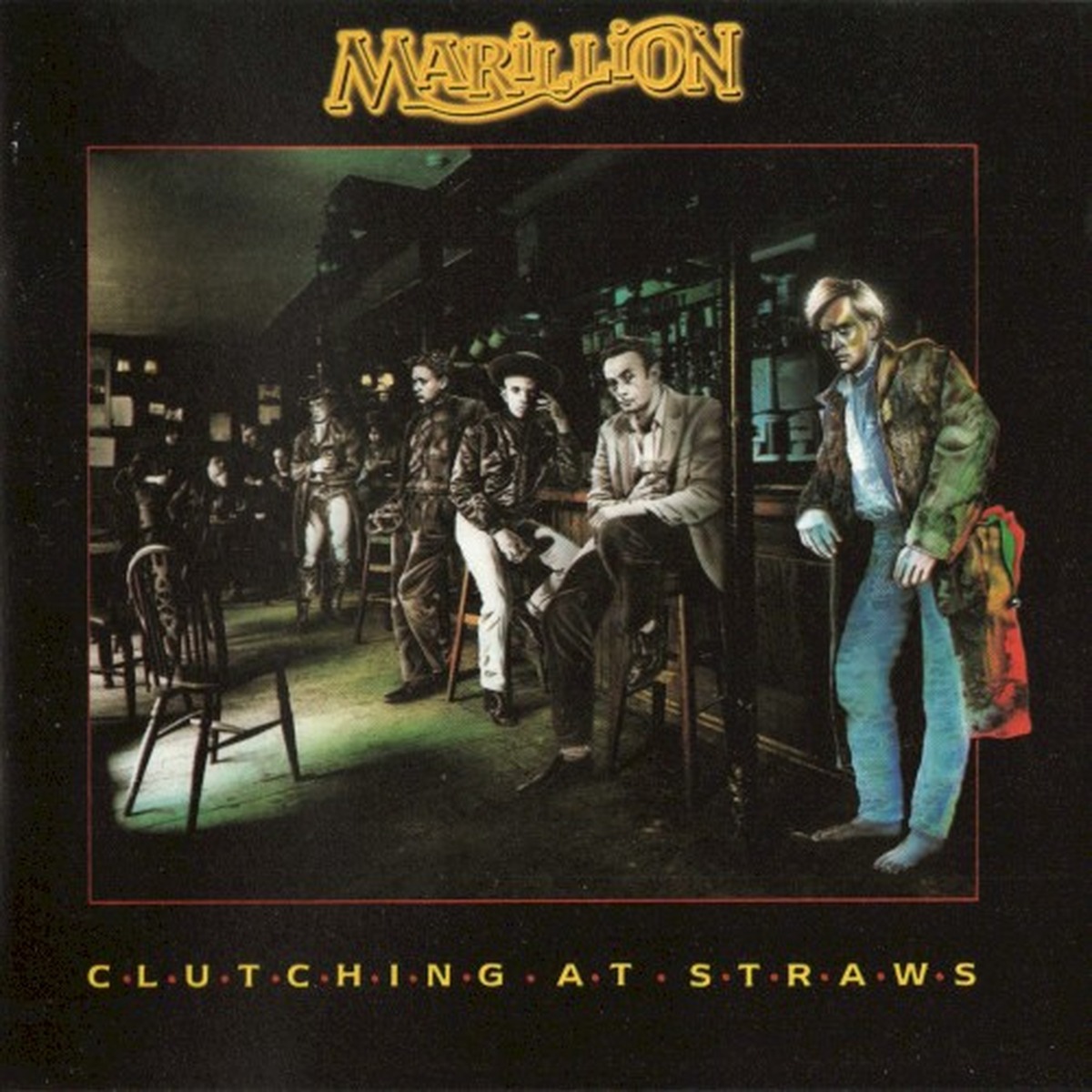 Clutching at Straws by Marillion album cover