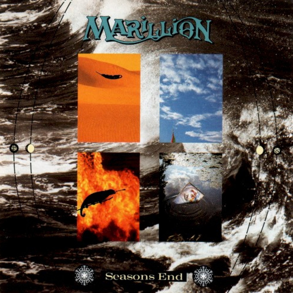 Seasons End by Marillion album cover