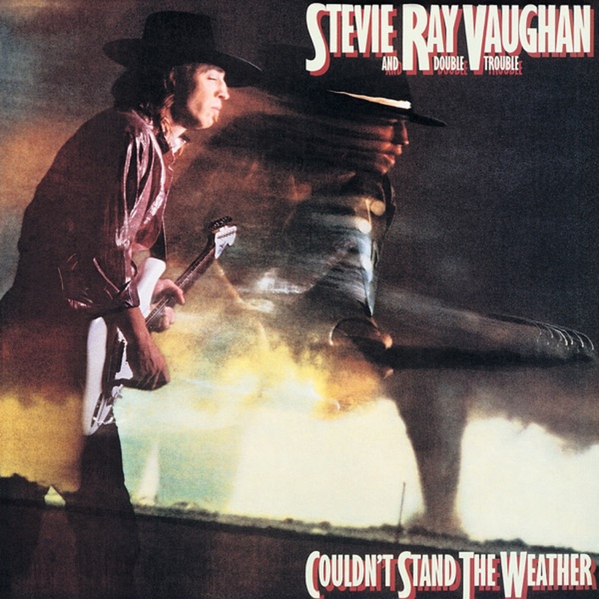 Couldn't Stand the Weather by Stevie Ray Vaughan album cover