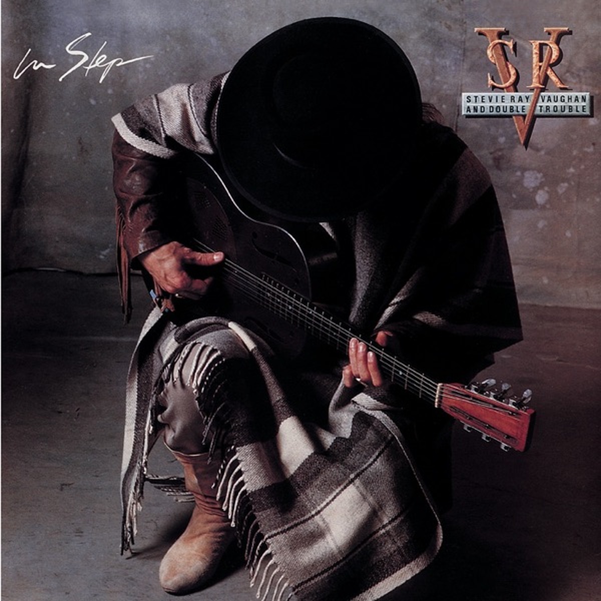 In Step by Stevie Ray Vaughan album cover