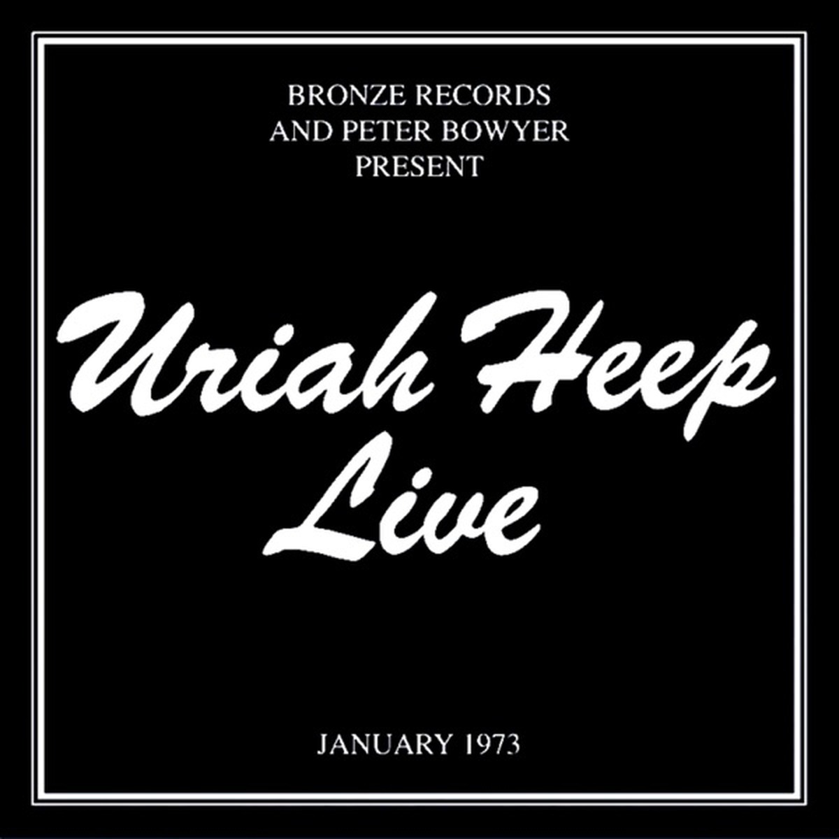 Uriah Heep Live by Uriah Heep album cover
