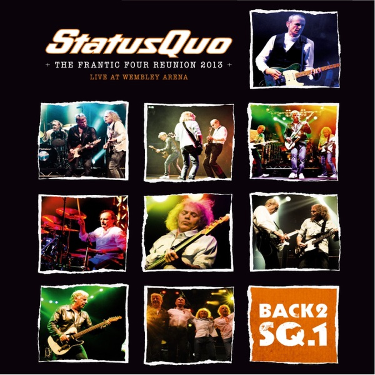 Back to Back by Status Quo album cover