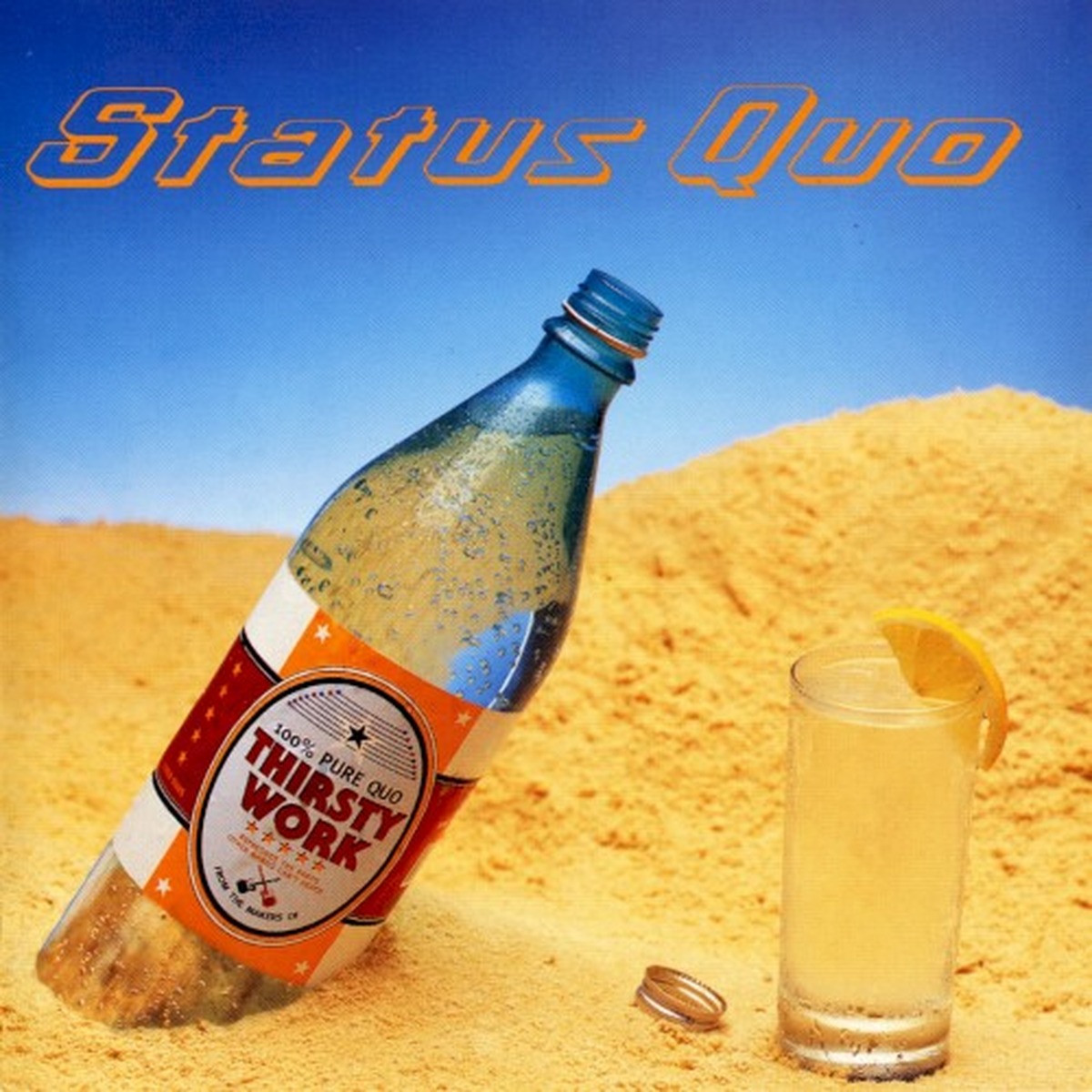 Thirsty Work by Status Quo album cover