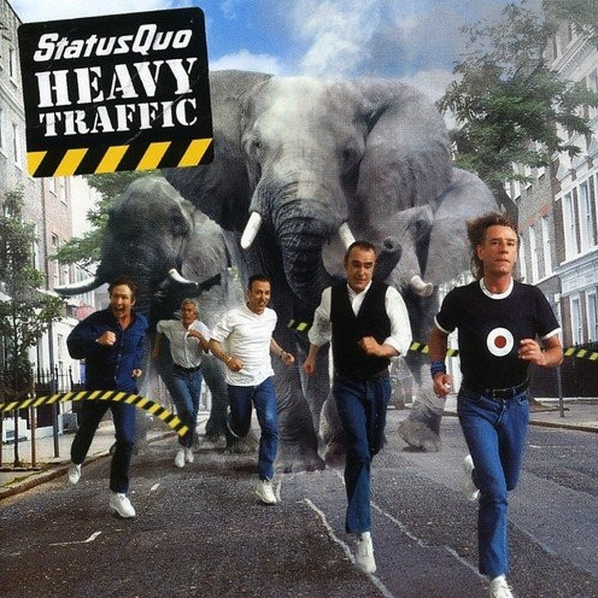 Heavy Traffic by Status Quo album cover
