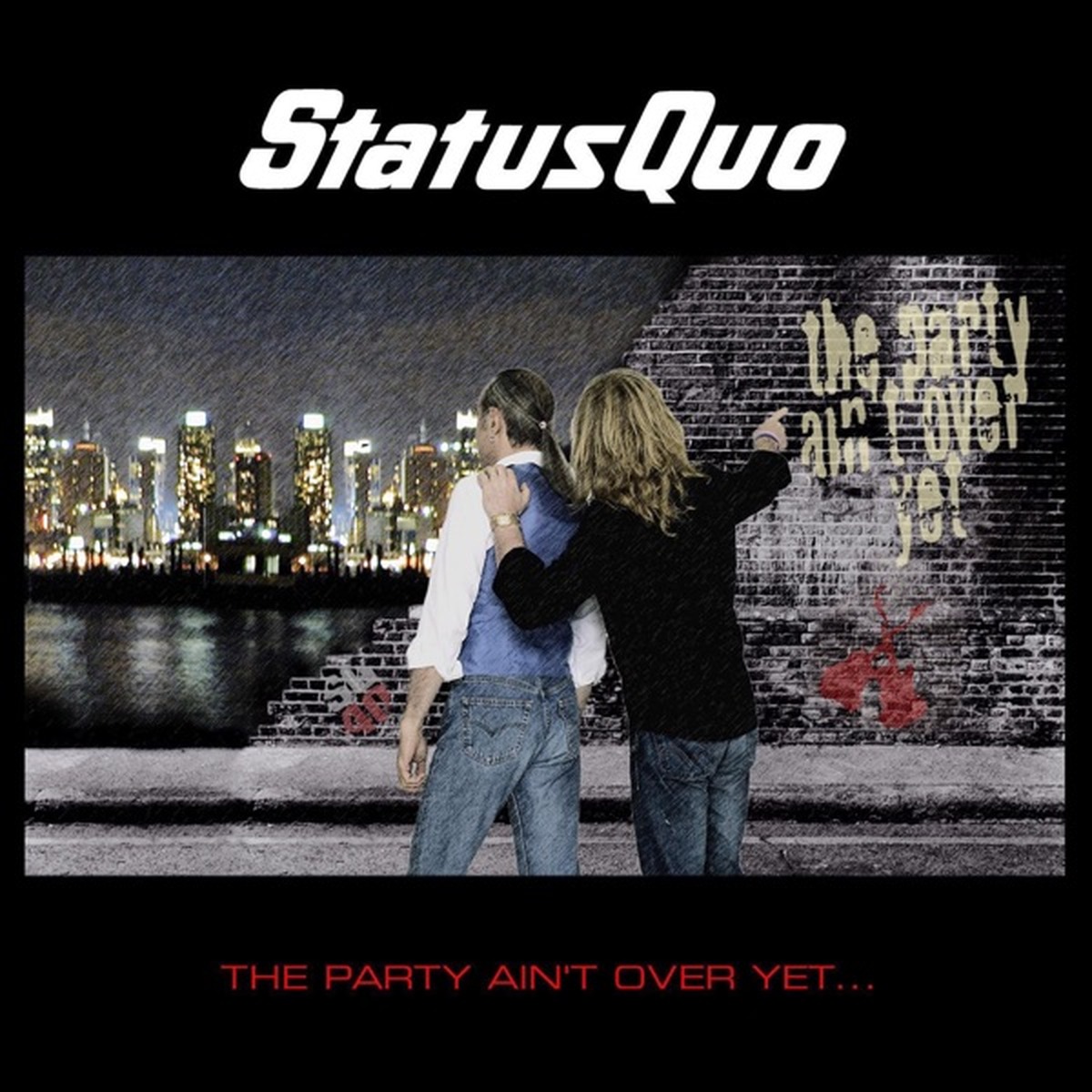 The Party Ain't Over Yet by Status Quo album cover
