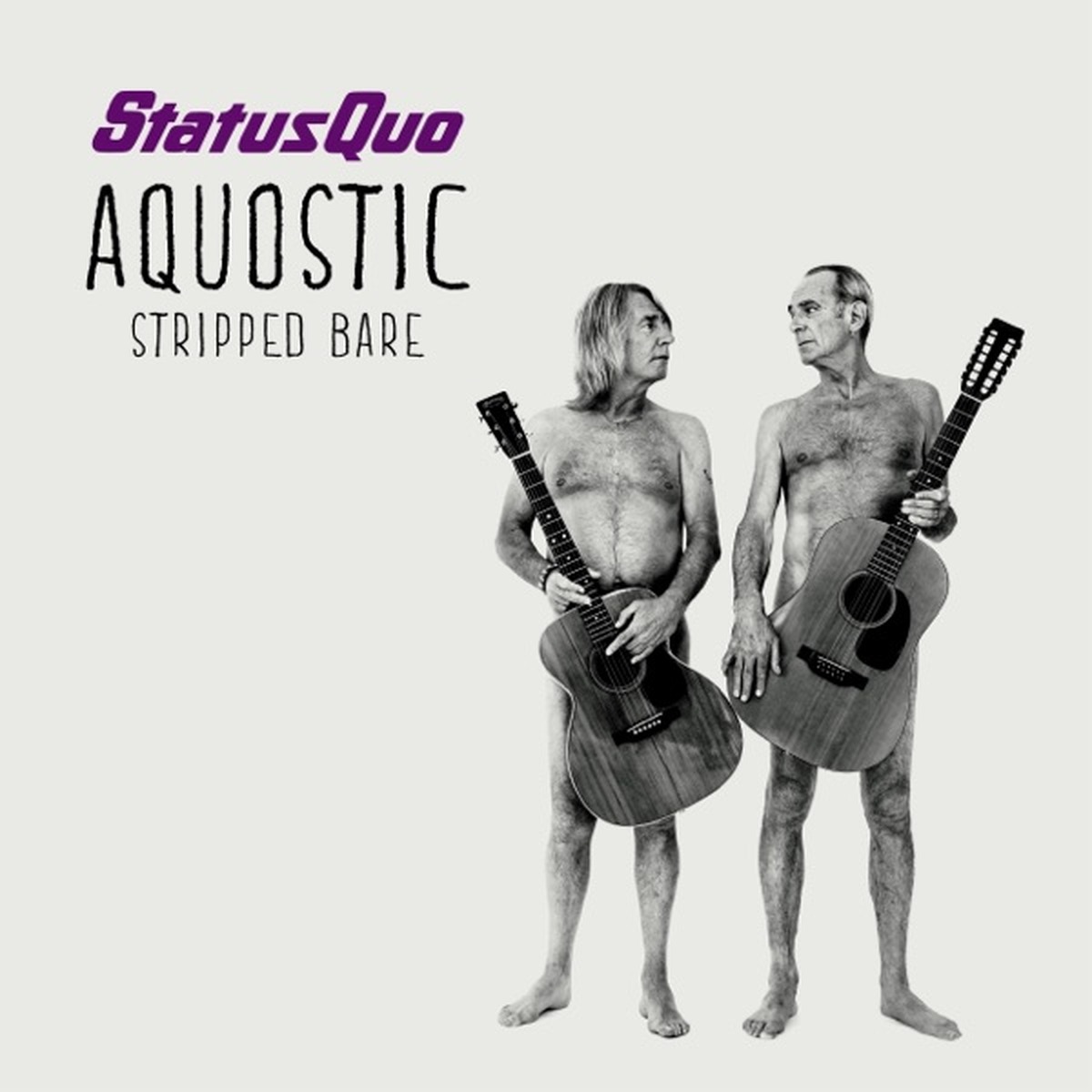 Aquostic – Stripped Bare by Status Quo album cover