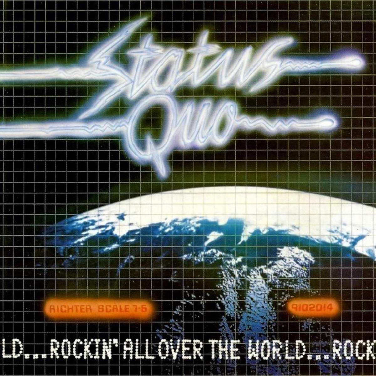 Rockin' All Over the World by Status Quo album cover