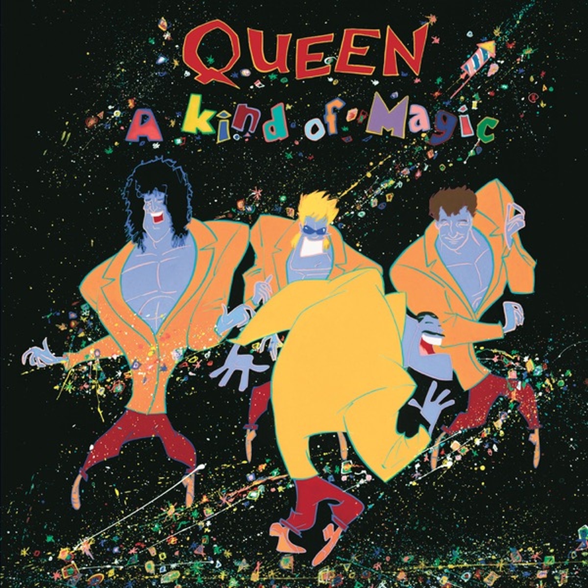 A Kind of Magic by Queen album cover
