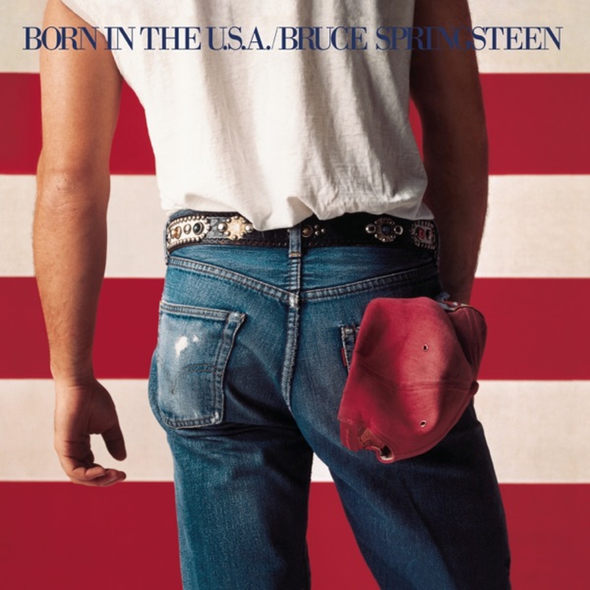 Born in the U.S.A. by Bruce Springsteen album cover
