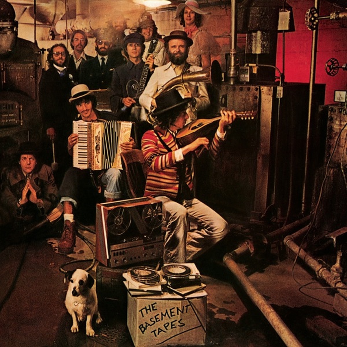 The Basement Tapes by Bob Dylan and the Band album cover