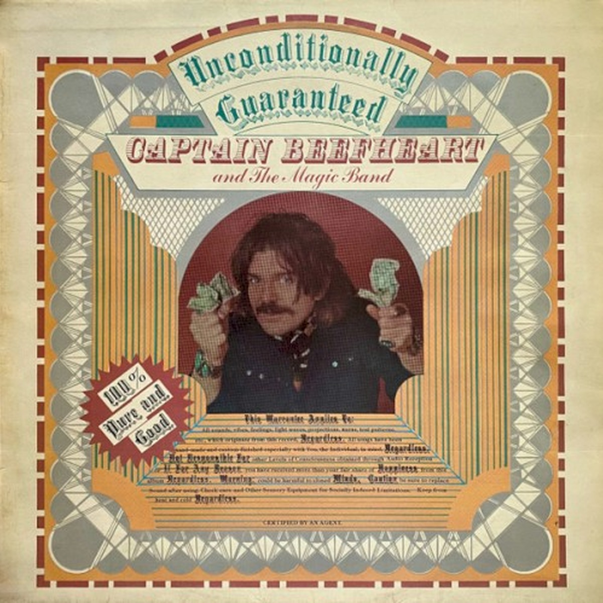 Unconditionally Guaranteed by Captain Beefheart and the Magic Band album cover