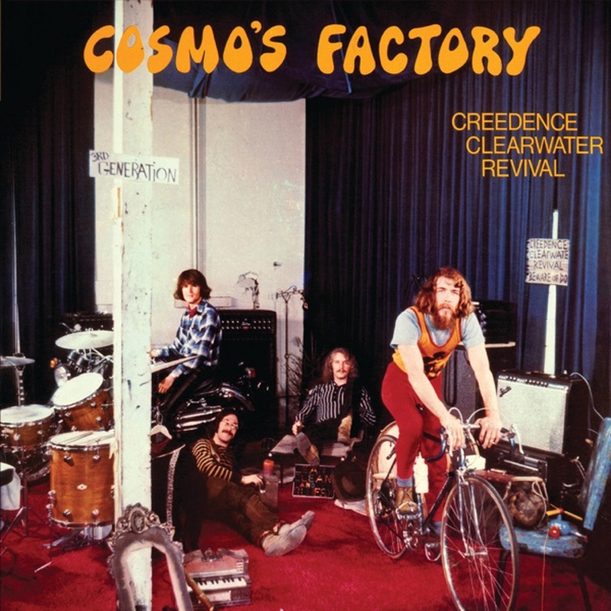 Cosmo's Factory by Creedence Clearwater Revival album cover
