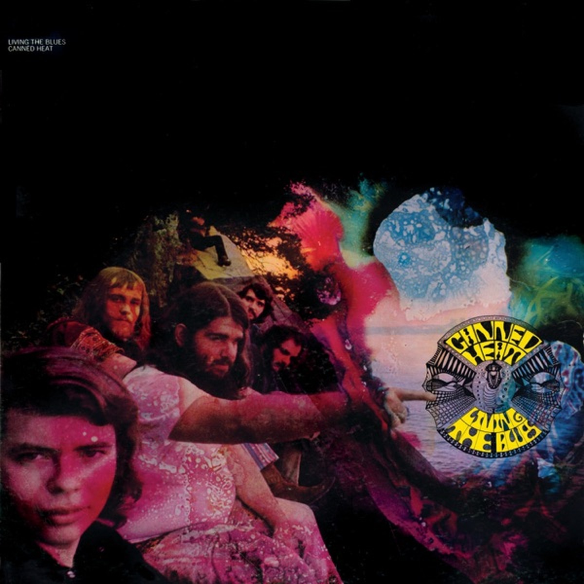 Living the Blues by Canned Heat album cover
