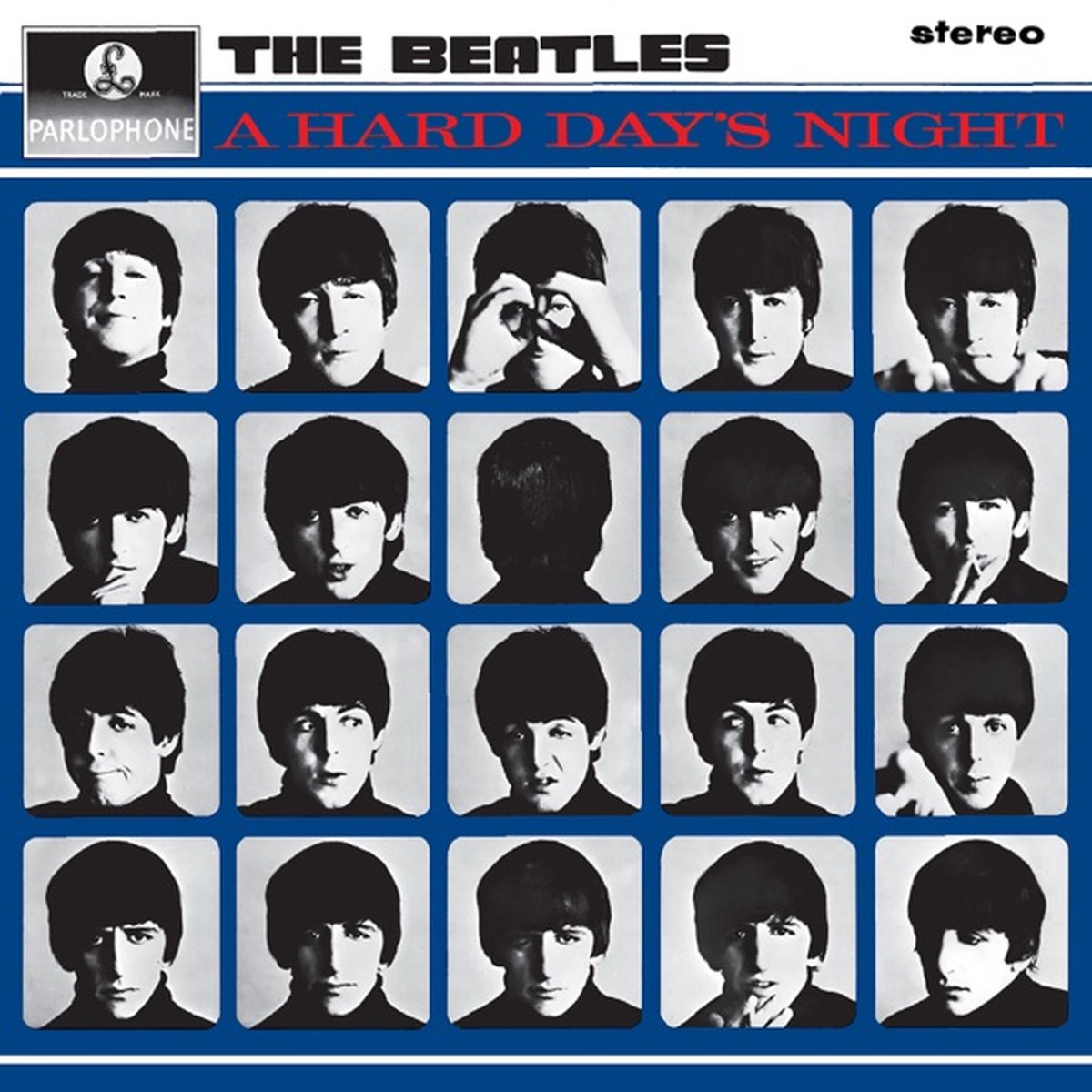 A Hard Day's Night by The Beatles album cover