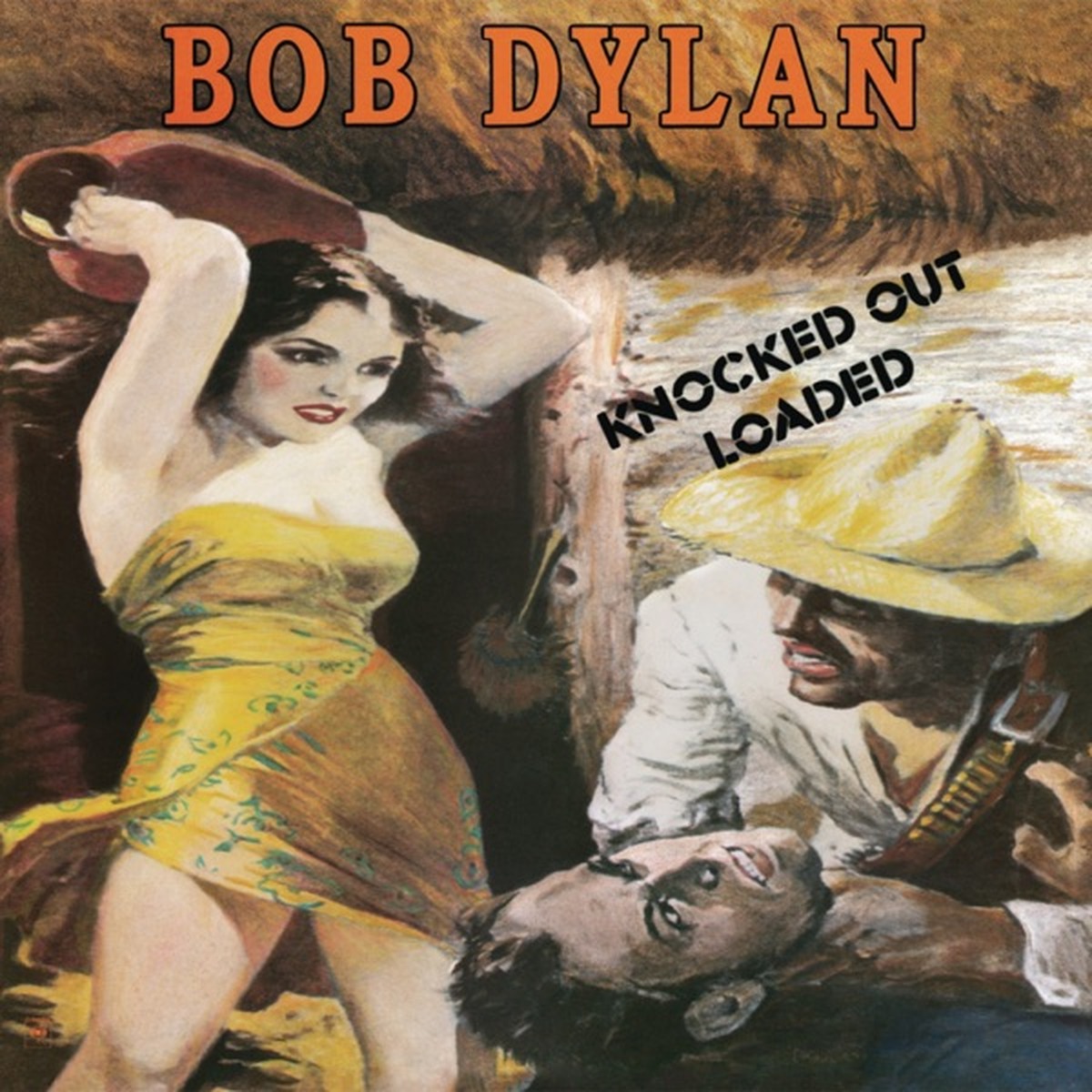 Knocked Out Loaded by Bob Dylan album cover