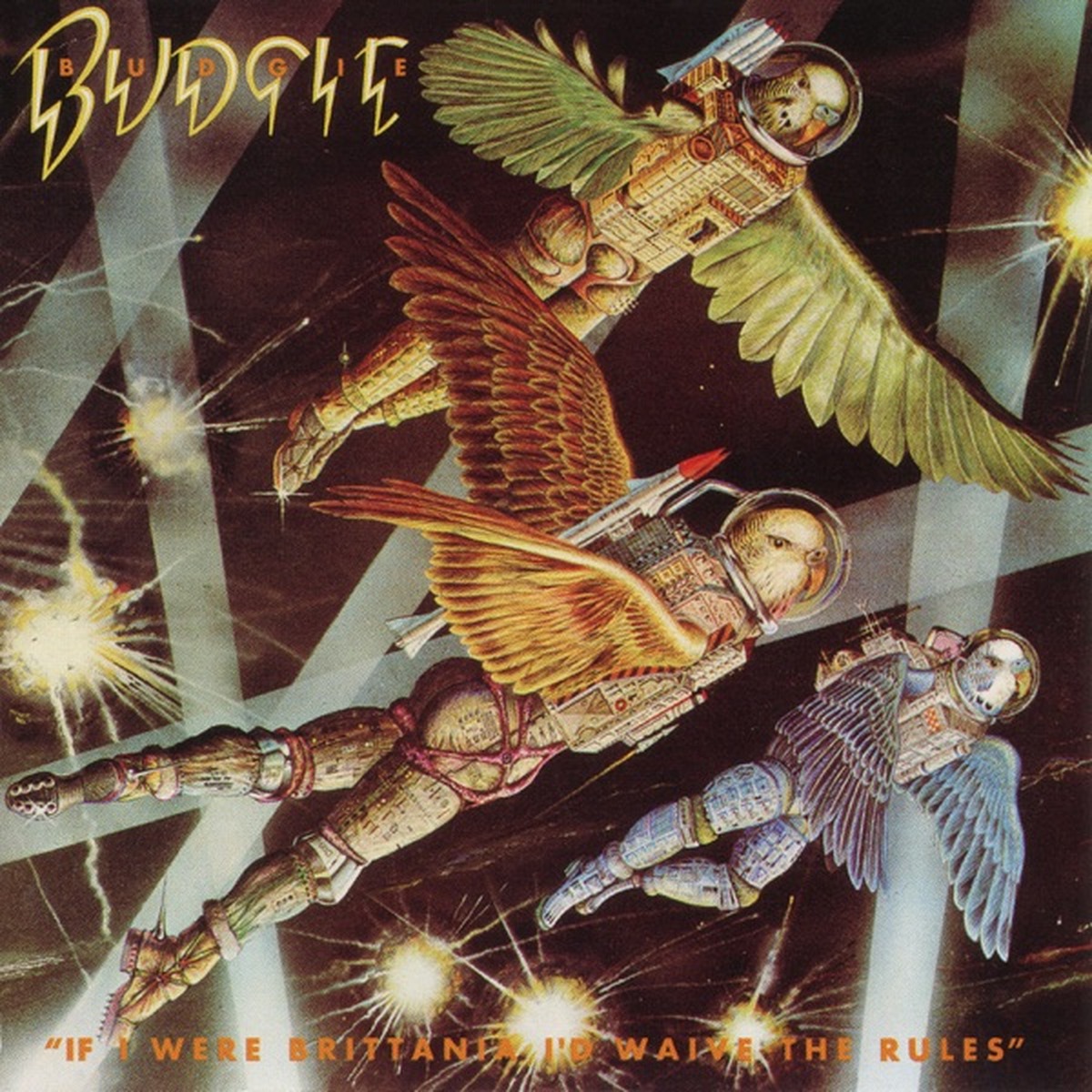 If I Were Brittania I'd Waive the Rules by Budgie album cover