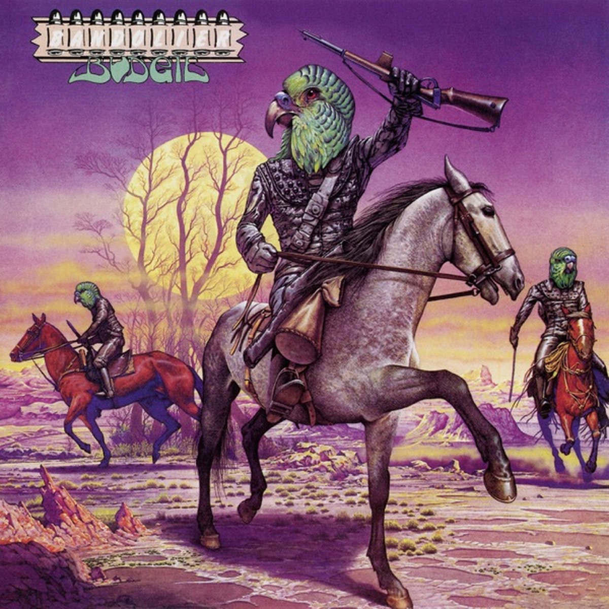 Bandolier by Budgie album cover