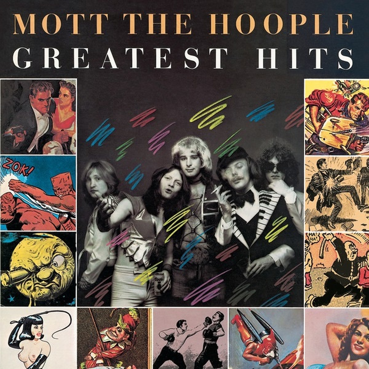 Greatest Hits by Mott The Hoople album cover