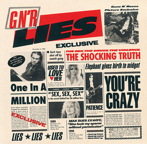 "G N' R Lies" by Guns N' Roses, released in November 29, 1988