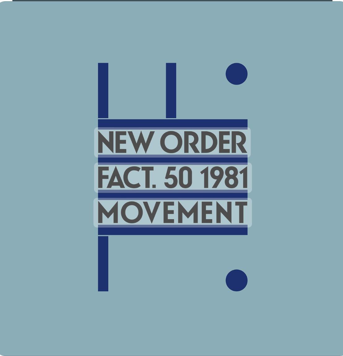"Movement" by New Order, released in November 13, 1981