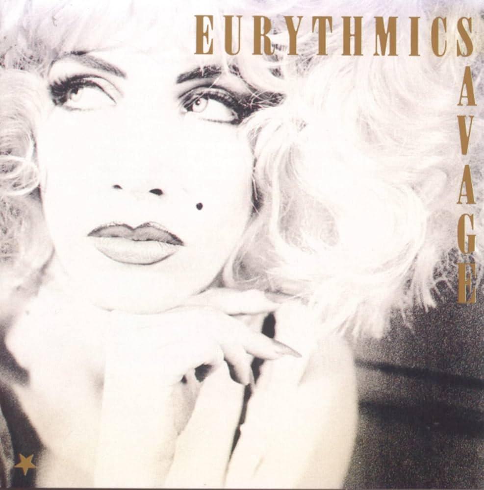 "Savage," the eighth studio album by Eurythmics, released in November 09, 1987